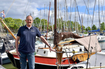 Jubileum voor havenmeester Jos: 40 jaar Grashaven