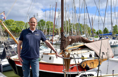 Jubileum voor havenmeester Jos: 40 jaar Grashaven