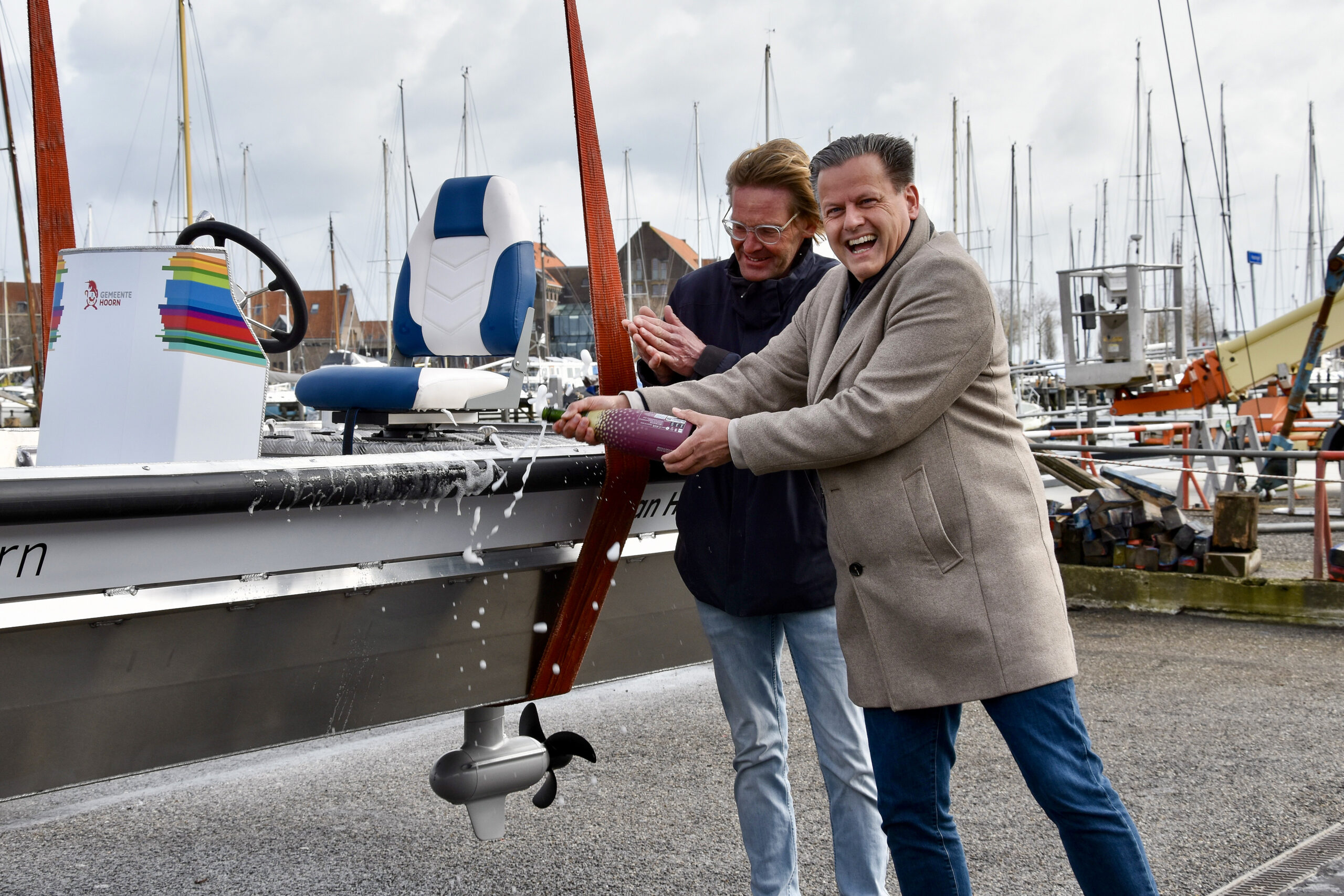 Doop van ‘Jan Haring’: nieuwe aanwinst voor toezicht in de grachten